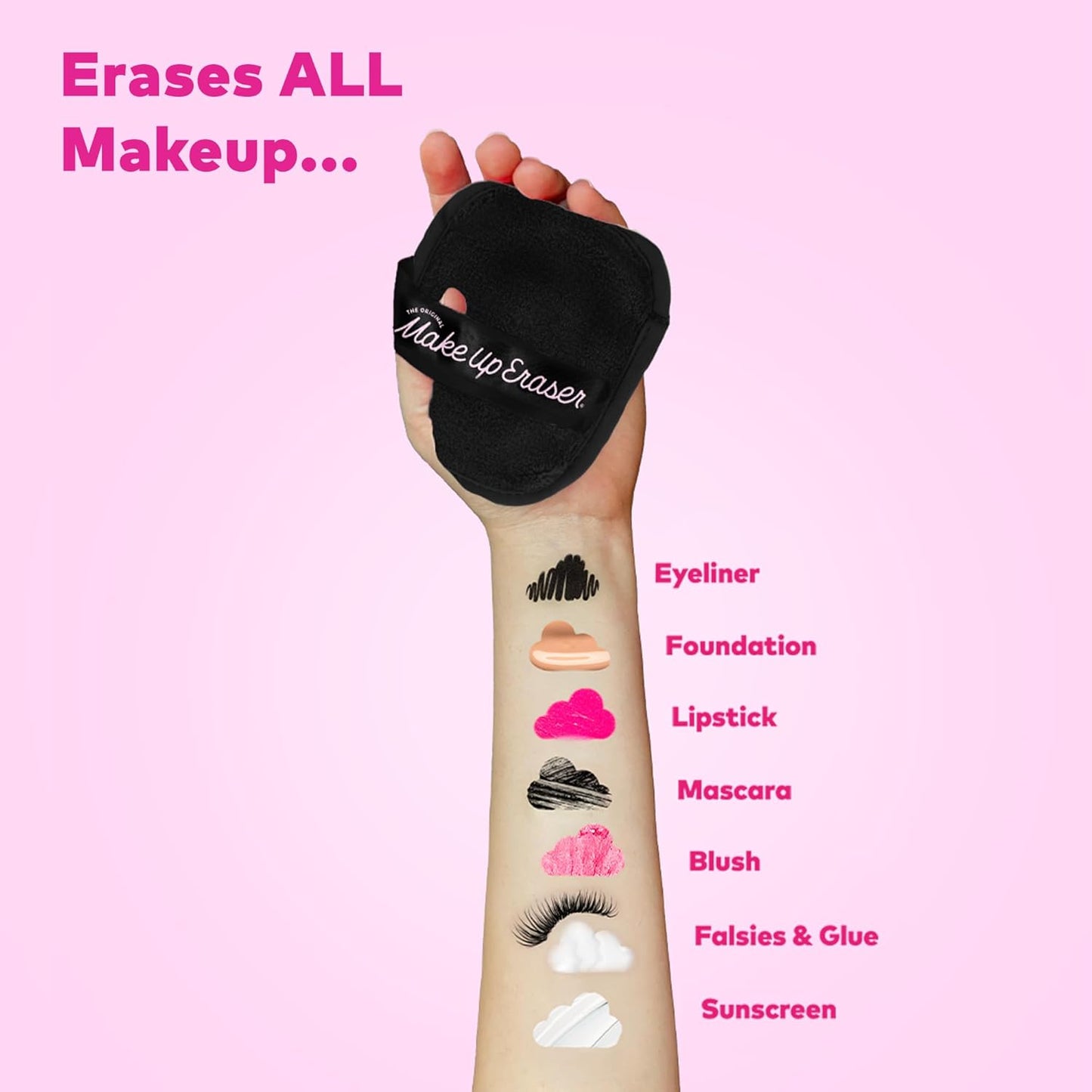 MAKEUP ERASER Reusable Makeup Remover 7 - Day Set