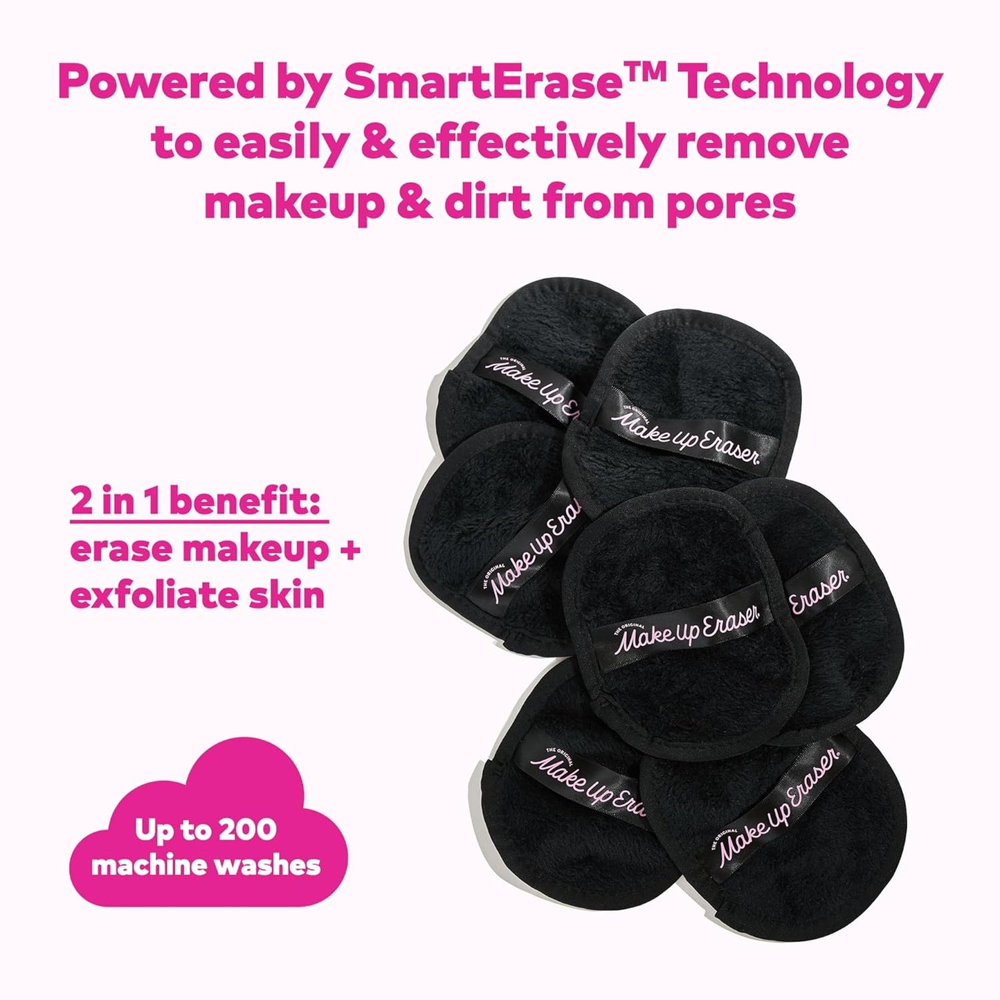MAKEUP ERASER Reusable Makeup Remover 7 - Day Set
